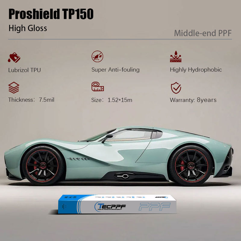 高光沢 新車塗料保護 7.5ml PPF 自動車塗料保護 ポリマー型水害性層