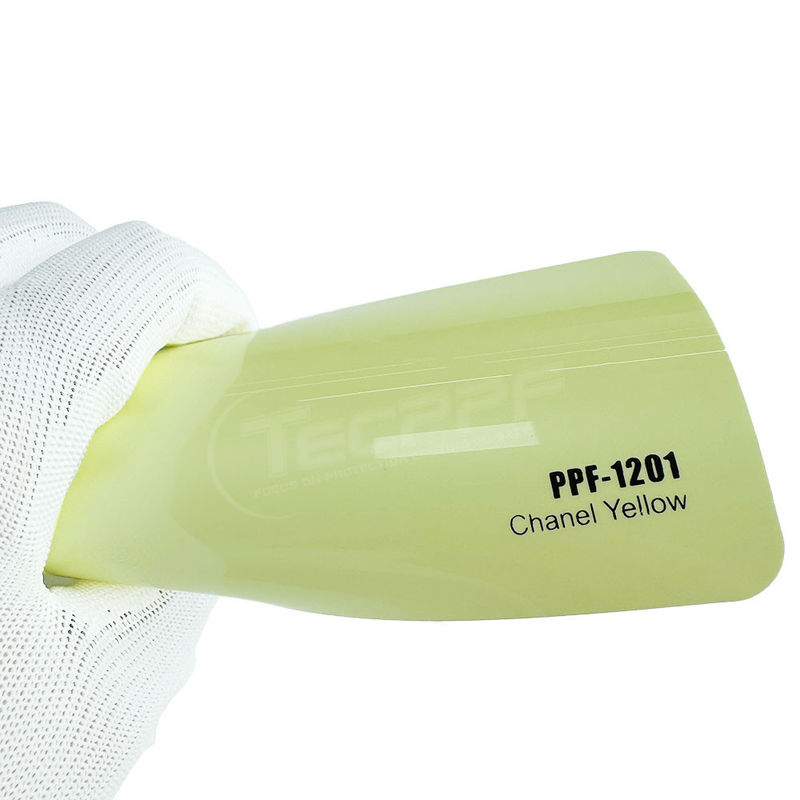 チャンネルイエローカラー 油漆保護フィルム Ppf テスラモデル3