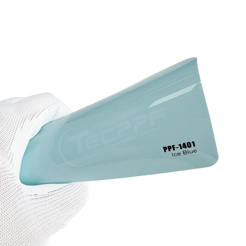 PPF-1401 氷青色 自動車用プラスチックフィルム 変色