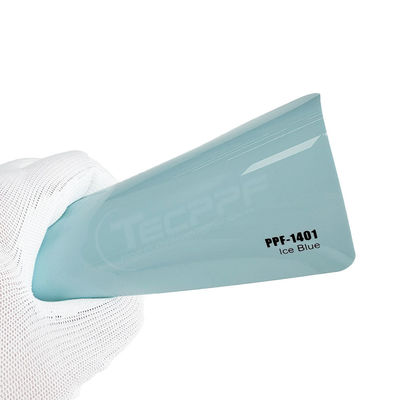 PPF-1401 氷青色 自動車用プラスチックフィルム 変色