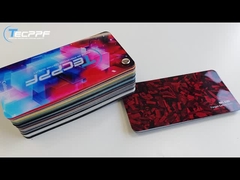 偽造された炭素赤色塗料保護フィルム 8ミリロックチップ保護フィルム