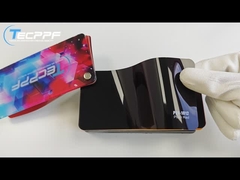 PPF-1012 梅の赤色,8ミリルカラー変更塗料保護フィルム